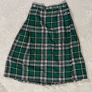 Rare Vintage Ms Poodle Cape Breton Tartan Skirt pre-1980s